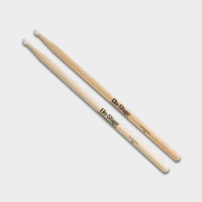 HN7AHickory Drum Sticks (7A, Nylon Tip) image 1