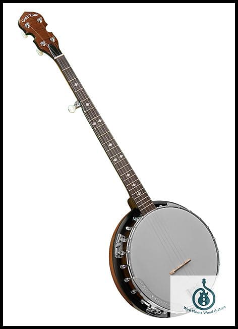 Gold Tone Cross Creek CC-100R+ 5-String Banjo, CC-100R+ w/ Bag image 1