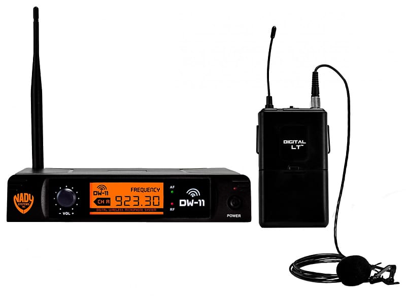 Nady DW11 Digital Wireless Lapel Microphone System Reverb Australia