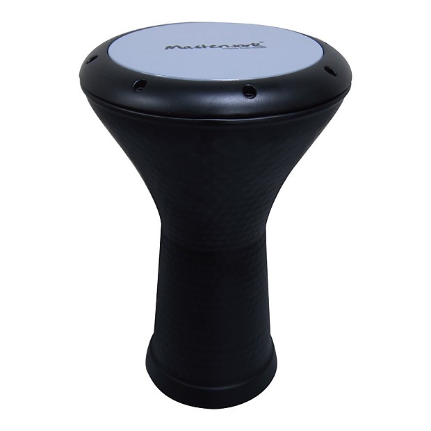 Masterwork Egyptian Darbuka Doumbek Drum Free Bag Skin Tunning Key Black