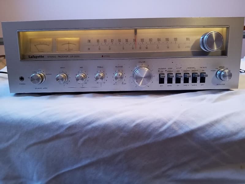 Lafayette LR3030 receiver in excellent condition, rebuilt - 1980&#039;s  			