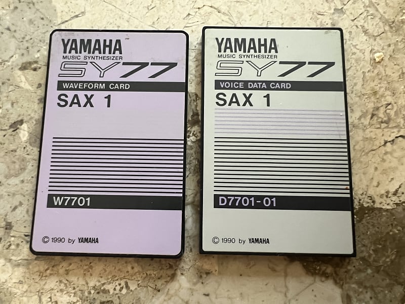 SY77(YAMAHA) JSPA vol.1 春夏秋冬 VOICE CARD