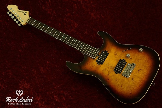T's Guitars DST Spider22 Burl Maple w Buzz Feiten Tuning System - Bengal  Burst w/ free shipping! **