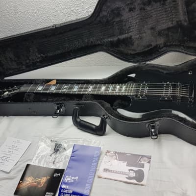 PRICE DROP!! 7 String Gibson SG 2016 "Dark" Gloss Black (limited 300 pcs. Worldwide) image 2