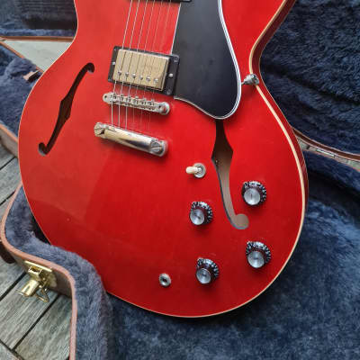 Gibson ES-335 Dot Gloss 2019 Cherry image 2