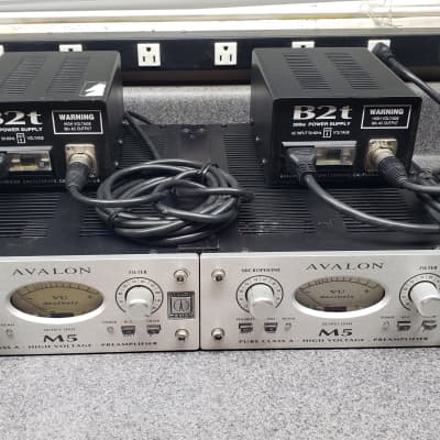 2 - Avalon M5 Pure Class A High Voltage Preamplifiers in Excellent Condition image 2