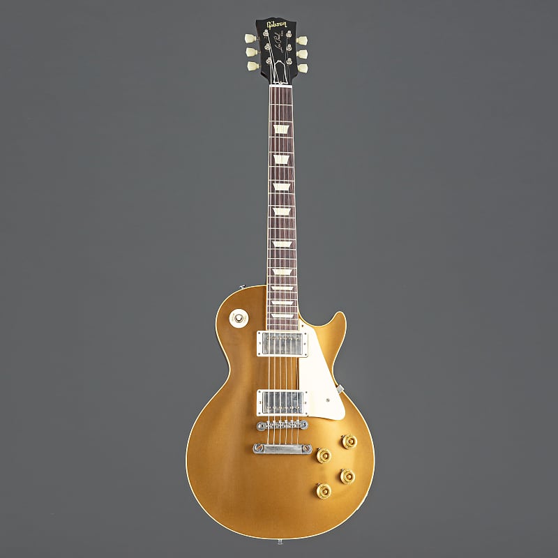 Gibson 1957 Les Paul Goldtop Reissue VOS Double Gold with Gibson 1957 Les Paul Goldtop Reissue VOS Double Gold with