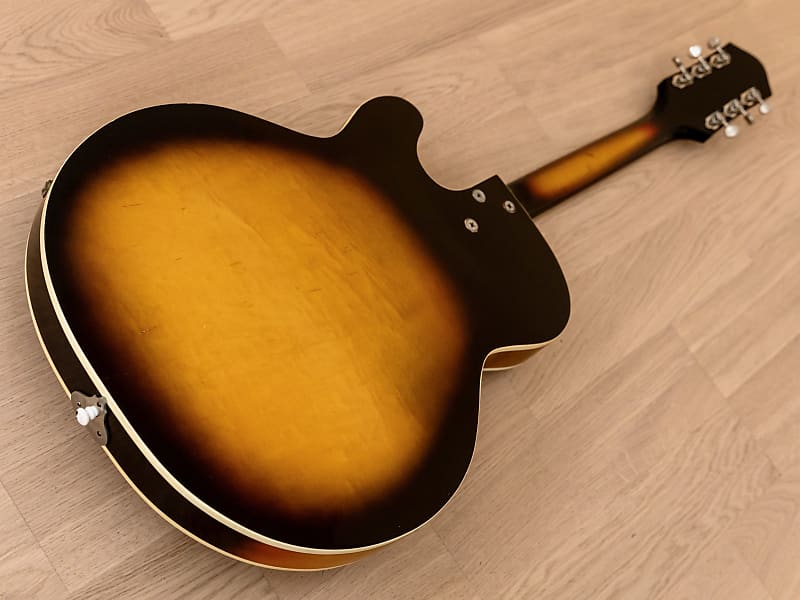 1962 Harmony Meteor H70 Vintage Electric Guitar Sunburst w