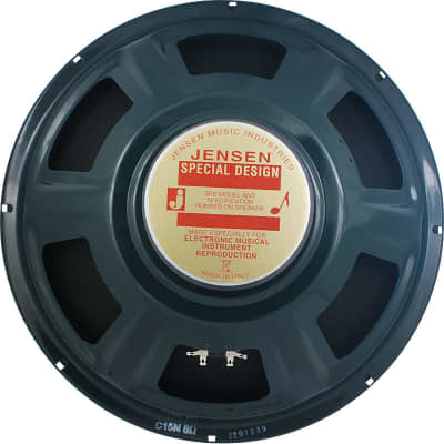 Speaker - Jensen Vintage Ceramic, 15", C15N, 50W, Impedance: 8 Ohm image 4