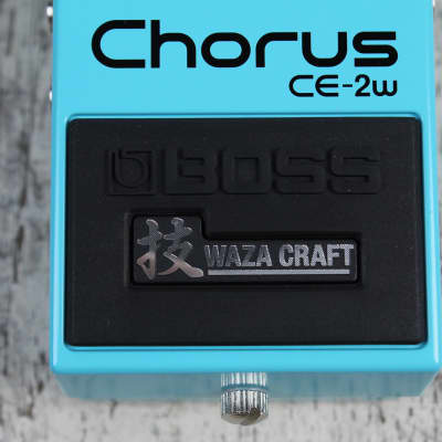 Boss CE-2W Waza Craft Chorus Pedal Electric Guitar Chorus Effects Pedal image 4