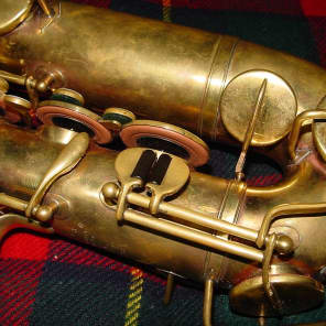 1921 Buescher True-Tone C Melody Saxophone  NO NECK image 7