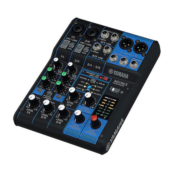 Yamaha MG06X 6 Channel Analog Mixer | Reverb