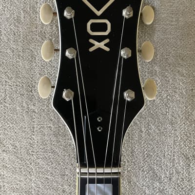 Immagine 1966 Vox Super Lynx Sunburst Hollowbody Electric Guitar + OHSC Case Made in Italy - 5