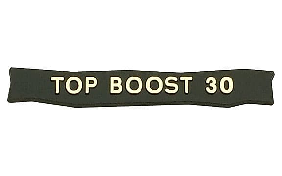 Vox "Top Boost 30" AC-30 Model Identification Flag image 1