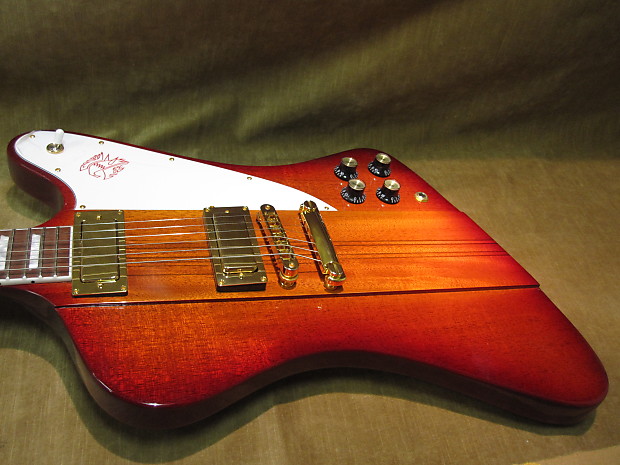 某メーカー Gibson 2018 Firebird Gold Sunburst Cherry Heritage Elite ギター