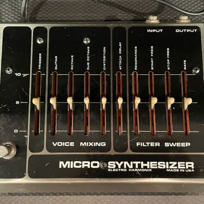 ギター ELECTRO HARMONIX MICRO SYNTHESIZER Electro-Harmonix V1 Micro Synthesizer – Catalinbread Effects