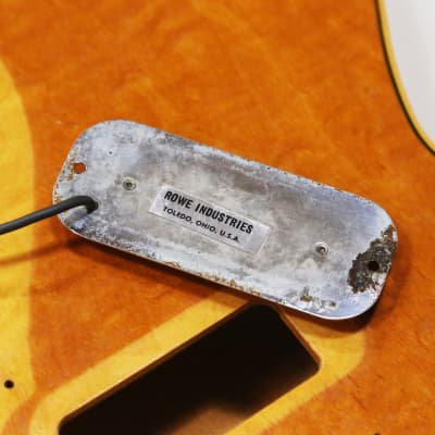 1961 Harmony H47 Stratotone MARS Vintage Silvertone Jupiter Electric Semi-Hollow DeArmond Gold Foil Pickup Player’s Guitar w/ OSSC image 25