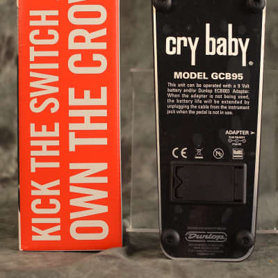 Dunlop GCB95 Cry Baby Standard Wah w/ FREE Same Day Shipping image 3