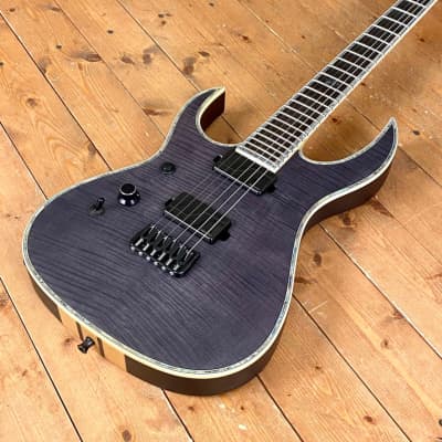 BC Rich Shredzilla Extreme Left Handed Guitar Satin Trans Black(0902) image 9