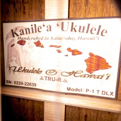 Kanile'a P1-T-DLX-G 2020 Tenor Deluxe Koa Pineapple Ukulele (#0220-22639) image 9