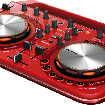 Pioneer DDJ-WeGo 2-R DJ Controller, Red (Open Box) | Reverb