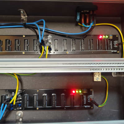 Codex Modulex Eurorack Case 2x104HP – Quality Wood + PSU + 2x Bus Boards (Moraydmodular) 2020 image 8