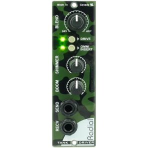 Radial Tank Driver 500 Series Spring Reverb Interface Module