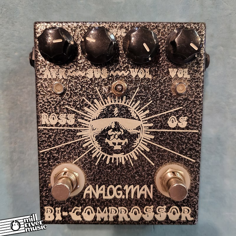 Analogman Bi-Compressor Effects Pedal Used