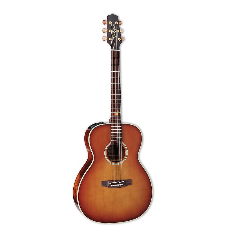Takamine TF77-PT OM Legacy Koa Acoustic Electric Guitar With Case, Gloss Natural image 1