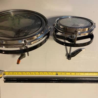 Remo Roto Toms 6" and 10" with mounting bar LQQK image 2