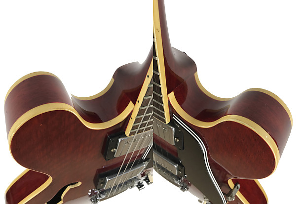 Samick, “335” Semi Hollow, 1988, Cherry Red, Japanese Market