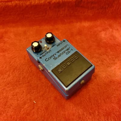 ギター BOSS Compression Sustainer CS-1 BOSS CS-1 Compression Sustainer 1981 Vintage Guitar pedal
