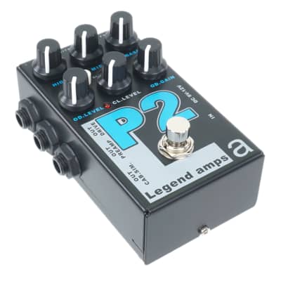 Quick Shipping! AMT Electronics Legend Amps P2 Distortion Black image 2