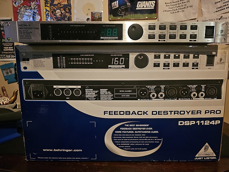Behringer DSP1124P Feedback Destroyer Pro 2000s - Black / Silver image 1
