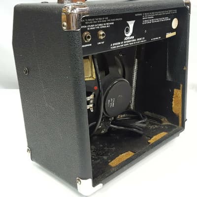 Jordan Model 10 Electric Guitar Amplifier with Fender Guitar Cable - Nice! image 8