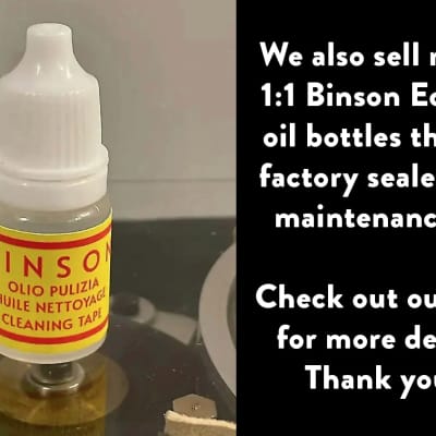 Binson Echorec 2T7E 1960's Replacement rubber feet for restoration projects and refurb image 4