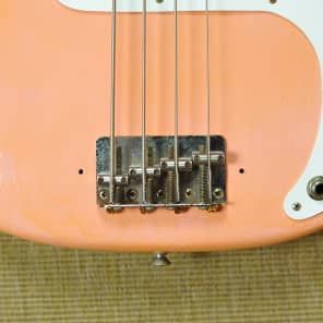 Fender Precision Bass 1975 - Shell Pink - 8.26 lbs image 10