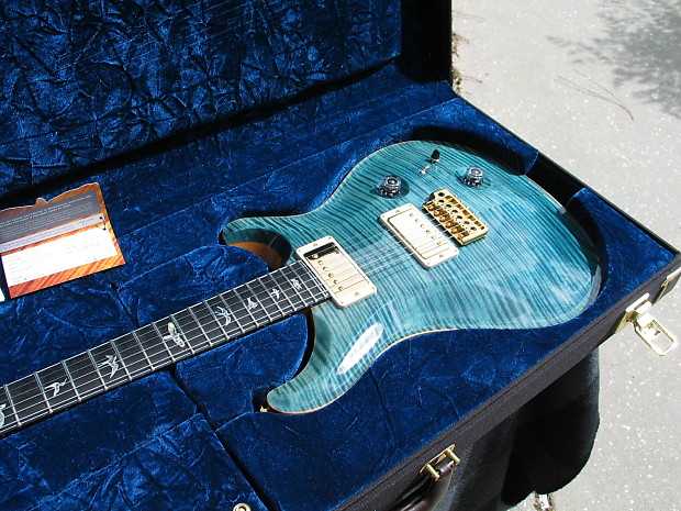 Paul Reed Smith PRS Artist V Blue Crab Blue 1-Owner Outstanding! Custom 22  Private Stock Package