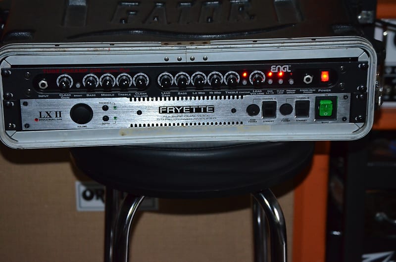 Engl 530 Modern gain tube preamp 2 channel black rock metal Reverb