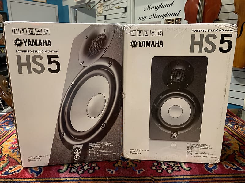 Yamaha HS5 5" Powered Studio Monitors (Pair) image 1