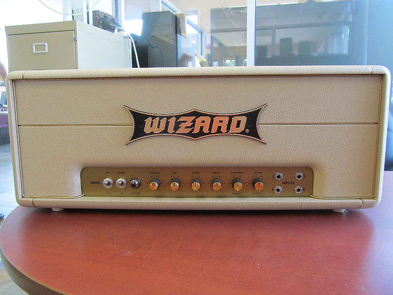 Wizard Vintage Classic 100 Watt Guitar Amplifier Cool Blond Reverb