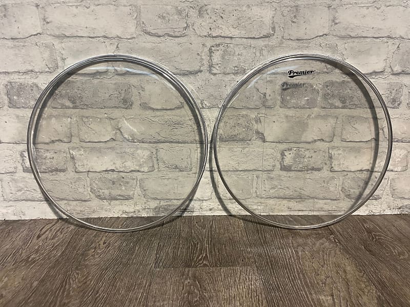 Premier Batter & Resonant Drum Heads Skins Set Of 2 13” Reverb UK