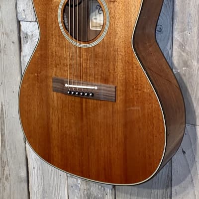Takamine Koa EF407 Legacy Series New Yorker Parlor Acoustic/Electric Guitar Natural Gloss, Thanks ! image 4