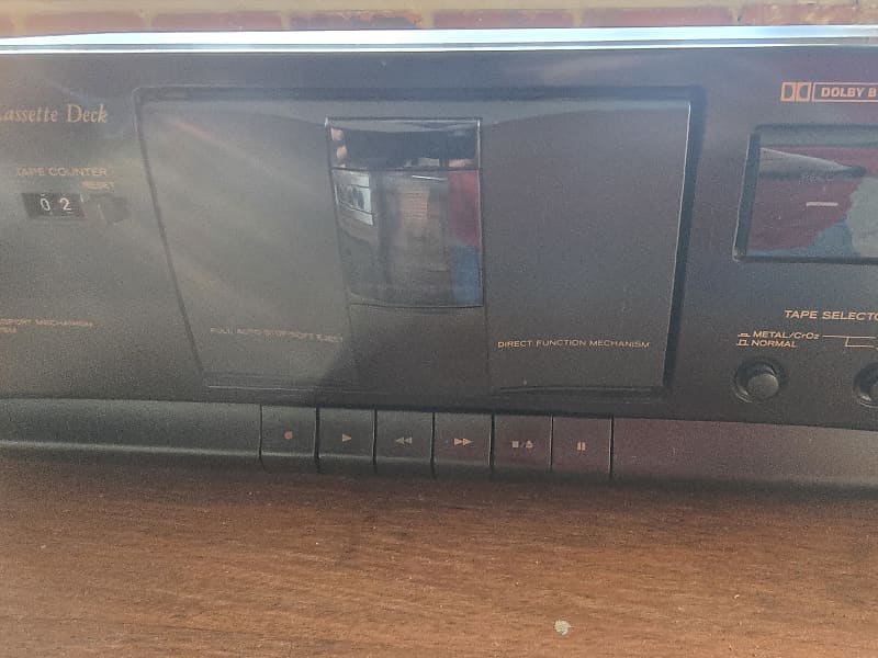 TEAC V-377 2000s - Black  			