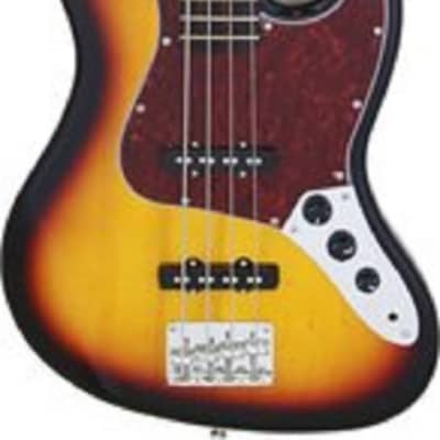 Aria Pro II Electric Jazz Bass Tone 3 Sunburst image 1