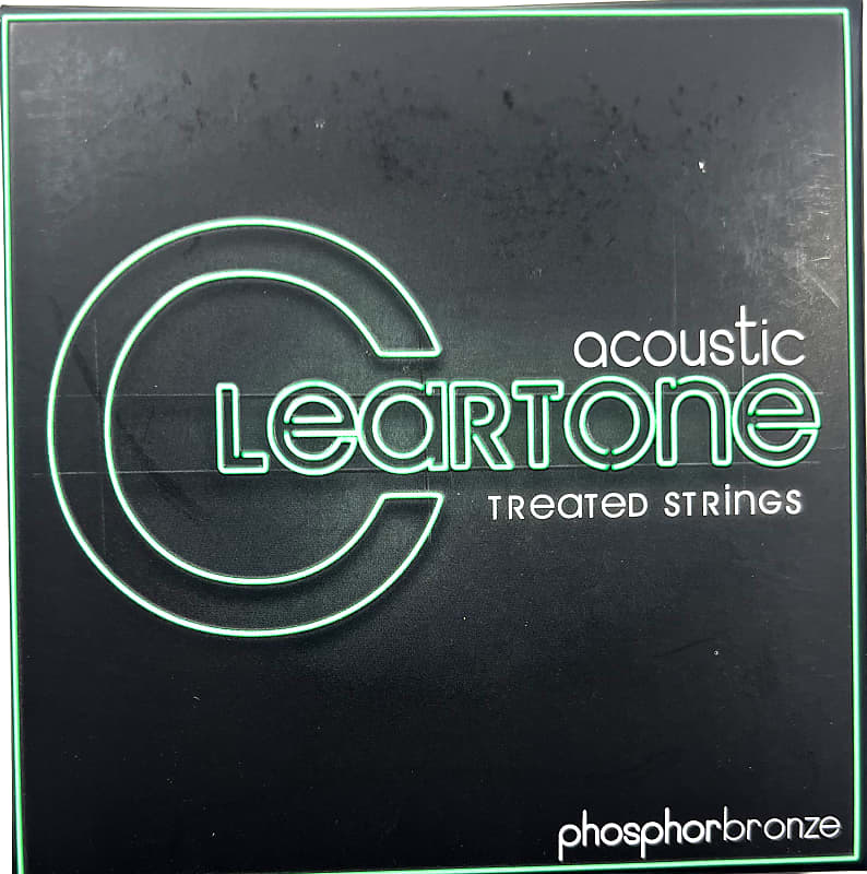 Cleartone Guitar Strings Acoustic Phosphor Bronze Grand Light 13-53 Treated image 1