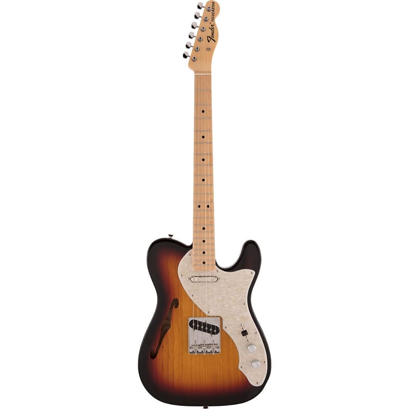 Fender Japan Heritage 60s Telecaster Electric Guitar, Maple FB, 3-Tone  Sunburst | Reverb