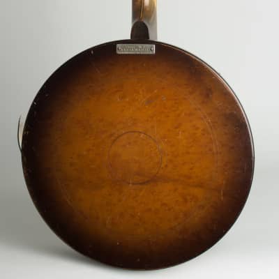 Bacon & Day  Silver Bell #1 Tenor Banjo (1929), ser. #27803, black tolex hard shell case. image 4