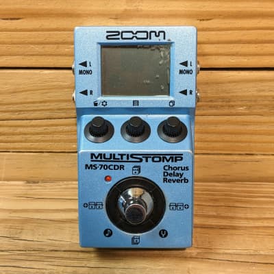 Zoom MS-70CDR MultiStomp | Reverb