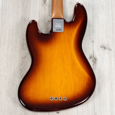 Fender Limited Edition Suona Jazz Bass Thinline, Ebony Fingerboard, Violin Burst image 4
